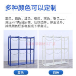 이동식 가스통 거치대 고정 지지대 실험실 전도방지 실린더 8-10L 단일병 18CM 블루/화이트 : 플렉스company