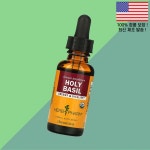 허브팜 홀리 바 612mg 1온스 30ml Herb Pharm Holy Basil 1fl oz : 원어포드