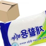 세탁솝 찌든때비누 재활용 비누 200g 60개 박스 표백 빨래 세탁용 : 단무지잡화