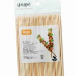 대나무 산적꽂이 15cm 100P 오뎅꼬지 과일꽂이 과일꼬치 : 모트리크