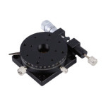 R 축 125mm RSP125-L 360 학위 수동 회전 플랫폼 슬라이딩 스테이지 정밀 베어링 선형 부하 49N 5kgf : hybobusang07