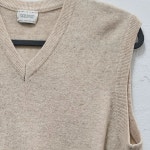 BENETTON 유럽수입 니트 조끼 여 66 J3877 : 스카이빈티지