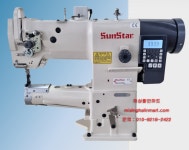 썬스타390 직결 실린더베드 총합송 다이렉트모터 타프미싱 KM-E390BL 가죽미싱 전국배송설치 교육 : 미싱할인마트