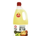 백설2배바삭콩기름 CJ 1.8L : 식재온