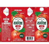 리이브팩사과 190ml x 10 : 식재온