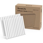 고빌라이프 24pcs 아로마 디퓨저 리필 스틱 방향제 통풍구 클립용. 스마트 타워 팬 H7105 H7106 H7100 H7102 전용 교체 액세서리 : 푸엘라라