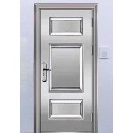 맞춤제작 304스텐 철문 창고 옥상 중문 방범문 여닫이문 출입문 현관문 960x2050 304스텐) 안 좌측/밖 우측 860x1960 : 제이림직구몰