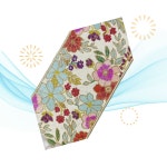 Enliven 엔라이븐 테이블 러너 플로럴 봄 비즈 13x36인치 NR : 은이공트린카