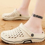 투웨이 아쿠아 슬리퍼 250mm 아이보리 편안한착화감 식당화장실실내화 계곡신발 남자실내화 여름신발 : 더프리지아