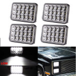 쉐보레 트럭 밴용 LED 헤드라이트 하이 로우 빔 직사각형 헤드램프 교체 H4651 H4652 H4656 H4666 H6545 H4668 H4642 4x6 인치 : 다산굿즈