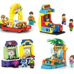 오락실 6종 조립 블럭 1택 게임기pqr157 : 셀러버디N