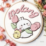 양모펠트도구 가방부자재 뜨개가방장식 생일선물 몰랑이 플라워 펀치펠트 : 셀러스터