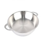스텐 양수 냄비 24cm 부대찌개 손잡이 감자탕 샤브샤브 고급 전골용 : 김포상점