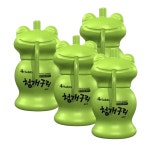 하비비 청개구리 변기클리너 120g 6개 : 라운엘