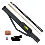 당구큐대 12-PC 애쉬 우드 샤프트 당구 풀 스누커 큐   케이스 세트 키트 포함 : 안녕직구 마켓