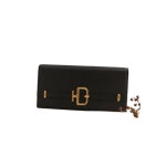닥스 DAKS WOMENS ACCESSORIES 블랙 D-버클장식 소가죽 장지갑 DCWA4E882BK 343326 : 엠티오코리아