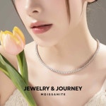 제이앤제이 3.0mm 모이사나이트 테니스 목걸이 랩그로운 다이아몬드 JNM01902 : 에피아블