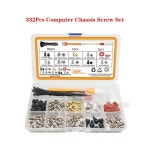 332pcs PC 컴퓨터 나사 Standoffs Set Kit for 하드디스크 드라이브 [세금포함] [정품] 마더보드 케이스 Fan 데스크탑 노트북 2660942... 