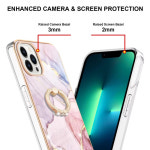 14 13 프로 맥스 se 카드 지갑 목걸이 케이스 굿즈 iPhone 12 11 Pro Max Mini Plus 대리석 IMD PC 스탠드 충격 방지 전화 : 고릴라나가사키