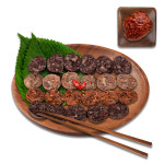 전통 토종 사색모듬순대 620g 백순대 고기 김치 고추 순대요리 : 비타하우스