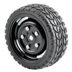 110 온로드 카 레이싱용 RC Rim51-6017 고무 타이어 휠 세트 : 쭈쭈니스마켓