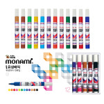 모나미 바오밥 i 유성매직 컬러 유성마카 12색 : 수정문구몰