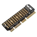 PCI EX슬롯 M.2 SSD장착 아답터 NVME하드 PC연결 젠더 : 오늘도꾸준히