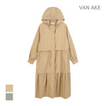 [반에이크] 셔링후드아노락원피스_VB34OPQ302Z : VANAKE