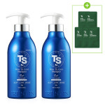뉴TS 쿨샴푸 500g X 2개 + 6g 샴푸 5개 두피쿨링 여름샴푸 탈모완화 : 뉴시즌마트