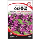 소래풀꽃 500립/ 씨앗 종자 꽃씨 꽃밭만들기 화단만들기 야생화씨앗 소래풀 CR : 헤디유통