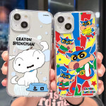 신형만 신짱 짱구 코끼리 맹구 콧물 갤럭시 s25 s24 s23 fe 울트라 케이스 굿즈 귀여운 크레용 Shinchans Magsafe 자기 전화 iPhone 16... 