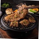 돈왕구이 돼지 양념목살 400g 갈비맛 숯불돼지갈비 : 데도로