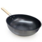 영업용 궁중팬 중국팬 38cm 코팅 자루 전문가용 식당용 : 베젤가든