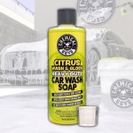 케미컬가이 CWG 카샴푸 473ml 시트러스 워시 앤 글로스 세차샴푸 계량컵 : 빛나는하루