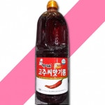 해여울 고추맛기름 골드 1.8L 고추기름 고춧기름 고추 : 은혜의집