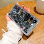 갤럭시 S24 s23 투명케이스 반투명 내부 시스루 전기종 호환 G1269 : woninow