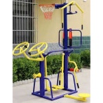 에이패쓰 공원운동기구 광장 야외 전신 근력 파란  3조합 : 글로벌 버킷랜드