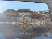 세호마트 물에 비친 고궁 그림 액자 중고 경남양산서창 : 세호다팜