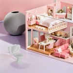 화장실 인형 집 욕실 장식 미니 모델 모형 놀이터 가구 1. White : 에이치에스라이프몰16호점