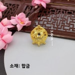 수제 악세서리 빈티지 톱 빠른 손잡이 봄 시즌 1. 파빌리온 골드 1 H1285 : 오더박스9호점