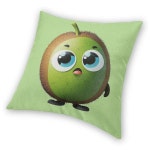 달콤한 키위 과일 광장 베개 커버 폴리 에스터 리넨 벨벳 인쇄 우편 장식 케이스 소파 쿠션 1. As Shown : 딜리벌월드39호점