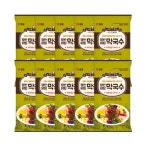 샘표 쟁반비빔 막국수 126g 10개 : 스마트바잉