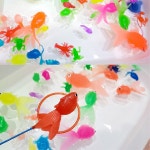 어린이집 물놀이 어항꾸미기 낚시 학습용 물에뜨는 다양 물고기 세트 실내장난감 5세 : 날꼬