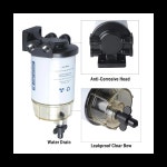 머큐리 마린 선외 모터용 물 분리 필터 시스템 보트 기본 : 에이치에스라이프몰14