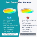 진호이엔지 | 천장 침실 욕실 거실 스마트 홈 장식 1. Wifi Ceiling Light : 오더박스12호점