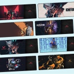 발로란트 게이밍 장패드 L 800x300x4mm : IMMER19.4