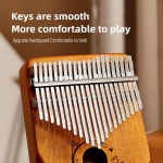 칼림바 17음계 ZANI 1721 Key Kalimba Thumb Piano - 초보자 및 성인을 위한 배우기 쉬운 손가락 피아노 완벽한 음악 선물 : 부수정상점