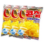 과자 크라운제과 크라운 70g 3개 콘칲 : 청룡스토어