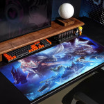 디지몬 25주년 테리어몬 둥실몬 모티몬 토코몬 게이밍 마우스 장 패드 매트 굿즈 Monster Hunter 초대형 PC 게임용 게이머 데스크 키보드... 