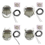 칼림바 17음계 미니 우드 하이 퀄리티 절묘한 손가락 엄지 피아노 마림바 뮤지컬 좋은 액세서리 펜던트 선물 8 키 : 부수정상점